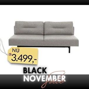 Malling Sovesofa (lysegrå) - D:105/139 x L:200 cm.